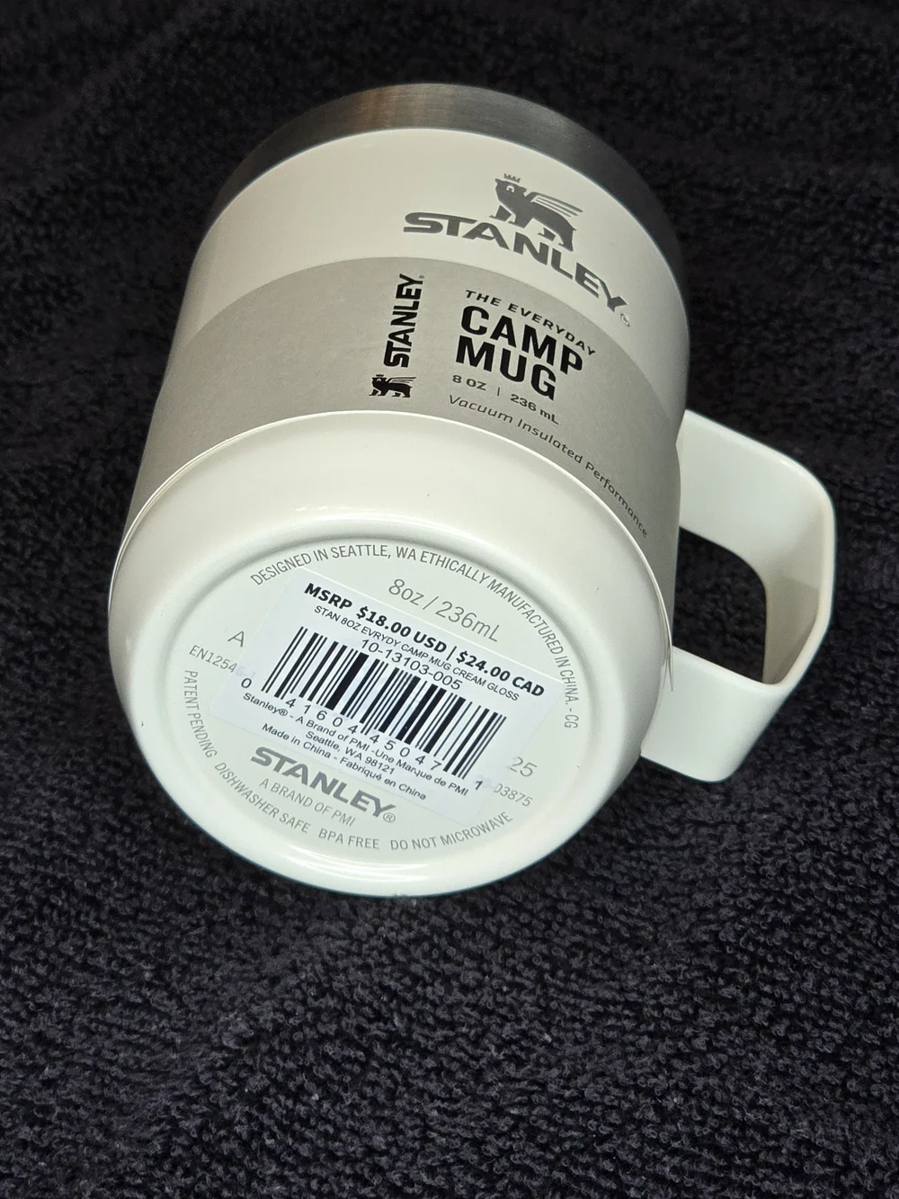Stanley Everyday Camp Mug - White - Picture 3 of 3
